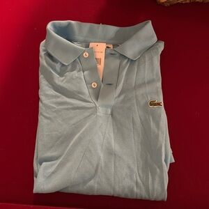 Lacoste Slim Fit Light Blur Poli - Size 6/XL NWT